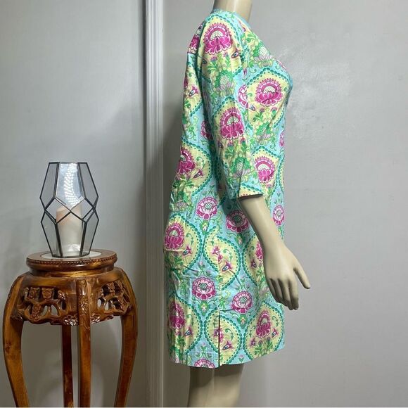 The Cat's Pajamas Floral Colorful Night Shirt Gown Women’s Size Extra Small XS - Picture 8 of 10